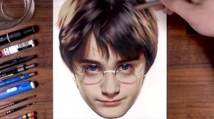 Как нарисовать Гарри потера