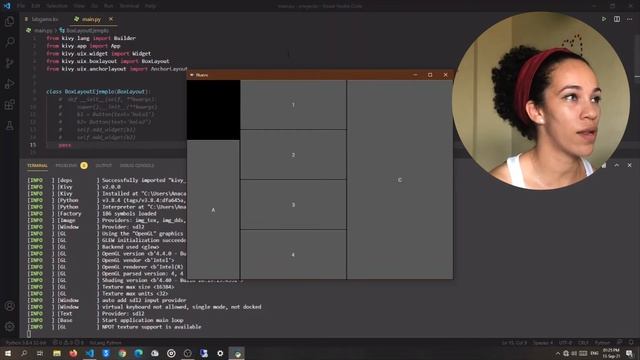 Kivy AnchorLayouts|Como integro un layout con otro|Python librerias смотреть онлайн