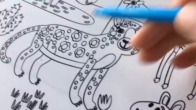 Коврик Раскраска Африка смотреть онлайн