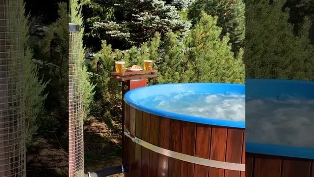 Купель на дровах с подсветкой смотреть онлайн