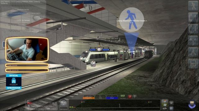 Train Simulator 22, Hacia Leipzig, hora punta, Talent 2, Raildriver, 1080/60 Fps. смотреть онлайн