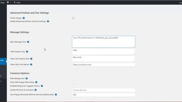 [Plugin Retired - CoinHive shut down] CoinHive Virtual Crypto Farm plugin for WordPress смотреть онлайн