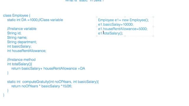 What is the use static keyword in Java ( Java Programming in Malayalam ) смотреть онлайн
