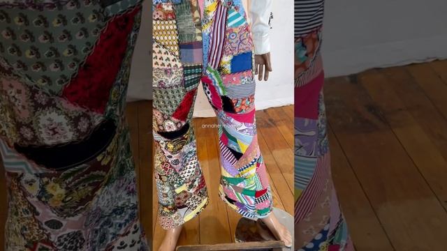 Mens Patchwork pants #sustainability #ecofashion #fashiondesigner #bells смотреть онлайн
