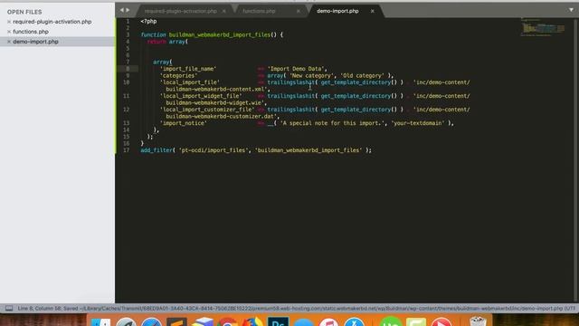 How to setup 1 Click demo import in your Wordpress theme смотреть онлайн