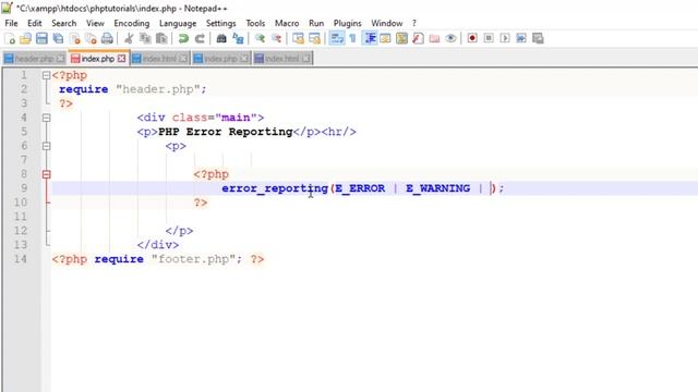 PHP Fundamentals Part - [43] : PHP Error Reporting смотреть онлайн
