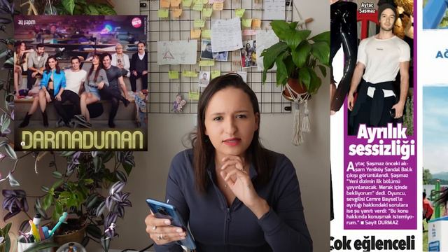 Hande Erçel e Kerem Bursin, Elçin Sangu, série Dünyayla Benim Aramda e Yargı | Últimas Noticias смотреть онлайн