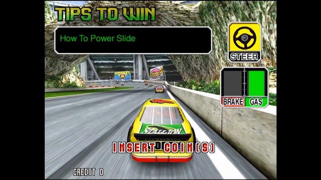 Daytona USA 2 Battle Of The Edge: Number 4 Attract Mode смотреть онлайн