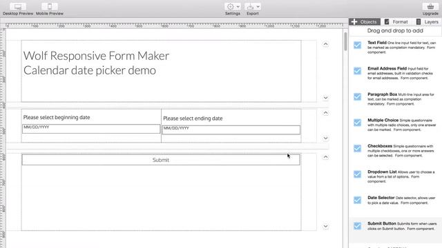 How to create a web form with calendar date picker смотреть онлайн