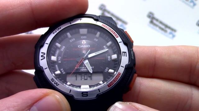 Часы Casio Outgear SGW-500H-1B [SGW-500H-1BER] - Инструкция, как настроить от PresidentWatches.Ru смотреть онлайн