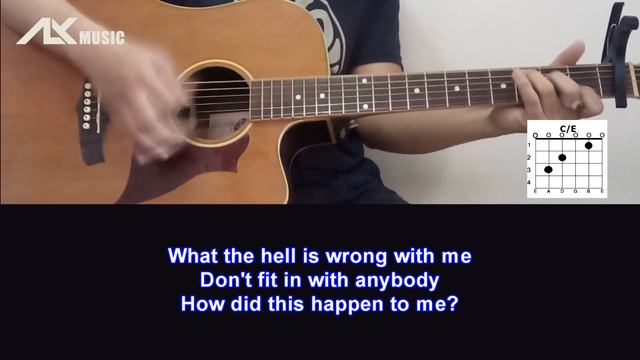 Simple Plan - I'm Just A Kid [ Acoustic Karaoke with Chord & Lyric ] смотреть онлайн
