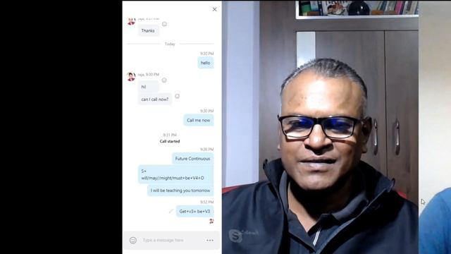Learn English Grammar Online Through Skype With An Indian Teacher Part 1! смотреть онлайн