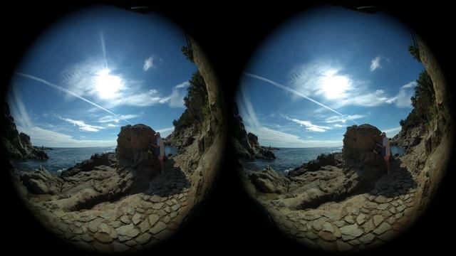 Lloret De Mar Beach cove VR360 смотреть онлайн