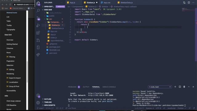 Sidebar Navigation Menu Tutorial ReactJS - Beginner Navigation Tutorial смотреть онлайн