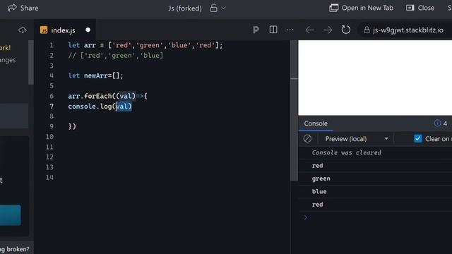 How to remove duplicate element from array method 3 #javascript #javascripttamil #frontend смотреть онлайн
