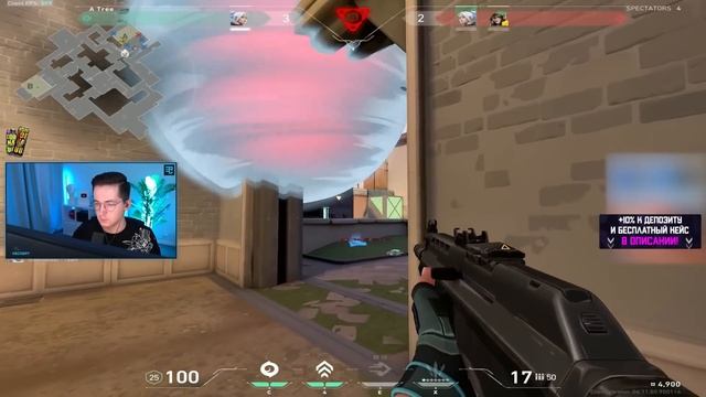 RECRENT ТЕСТИТ 4:3 В ВАЛОРАНТ