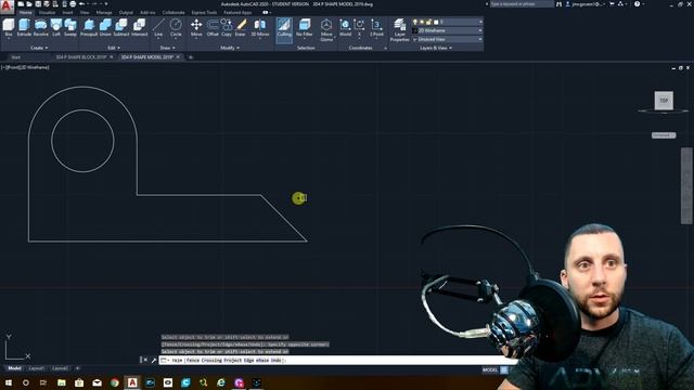 AutoCAD 2020 2021 2022 - 3D Beginner - #4 смотреть онлайн