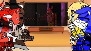 ll fnaf 1 react to @SMG4  video fnaf 1 ll