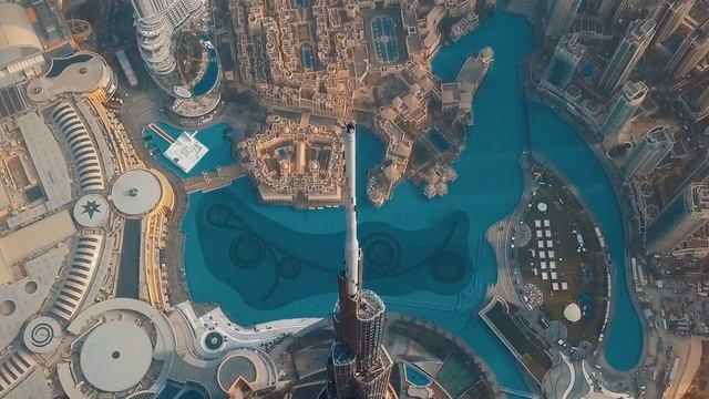 Burj Khalifa - From Drone