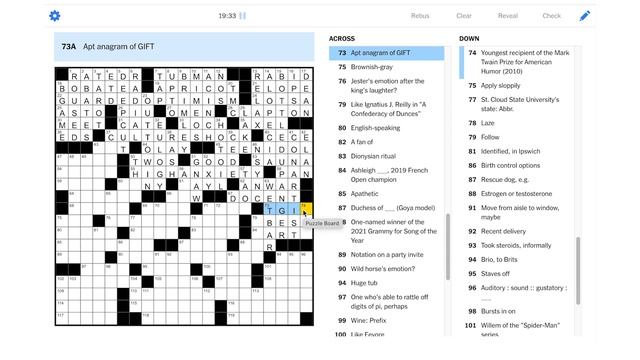 Solve With Me: The New York Times Crossword - Sunday, July 4, 2021 смотреть онлайн