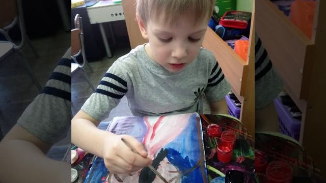 занятие в старшей группе Рисование "Образ весны" смотреть онлайн