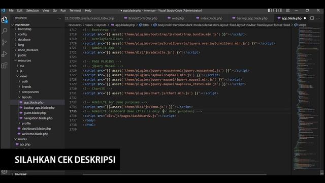 Session #1 Inventory System | Settings Theme - Admin LTE Bootstrap | Rundev Software смотреть онлайн
