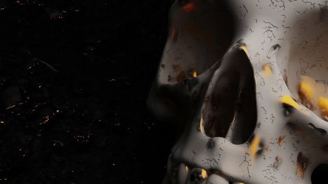 Череп анимация в Blender 3.0 смотреть онлайн