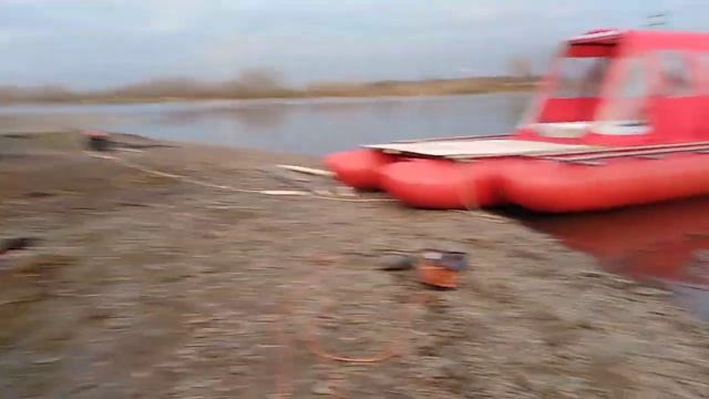 Спуск на воду, судно " Русский север 2 ", 2019 г. смотреть онлайн