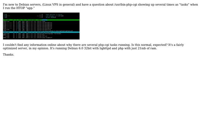 DevOps & SysAdmins: Debain server "HTOP": shows several PHP-CGI instances (2 Solutions!!) смотреть онлайн