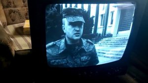 Весна 346 ч/б ламповый телевизор после профилактики