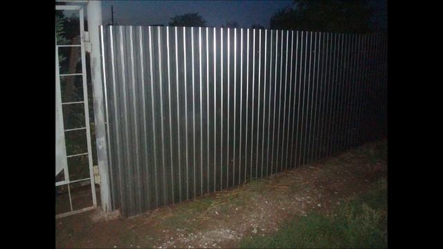 Ограждение садового учатска Оренбург СНТ Нежинка смотреть онлайн