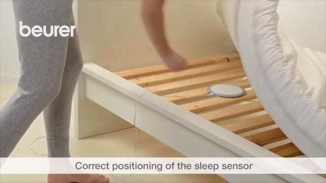 Датчик сна Beurer SE 80 SleepExpert | Подробная статистика сна через приложение смотреть онлайн