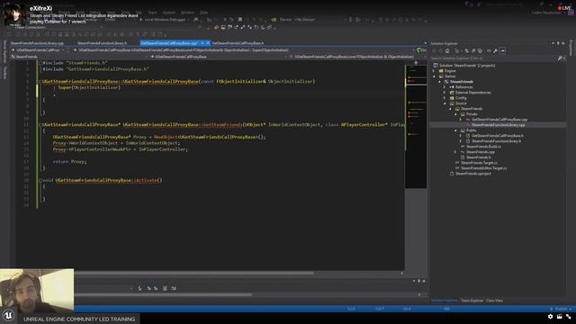 Steam Integration and Friends List Access | Community Led Training | Unreal Engine смотреть онлайн