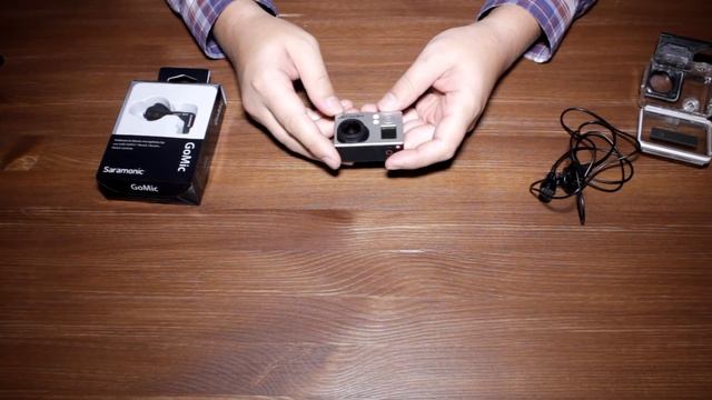 Внешний USB микрофон для камеры. Saramonic GoMic смотреть онлайн