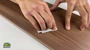 МАРКЕР СПИРТОВОЙ. Как заделать царапину на ламинате. RESMAT