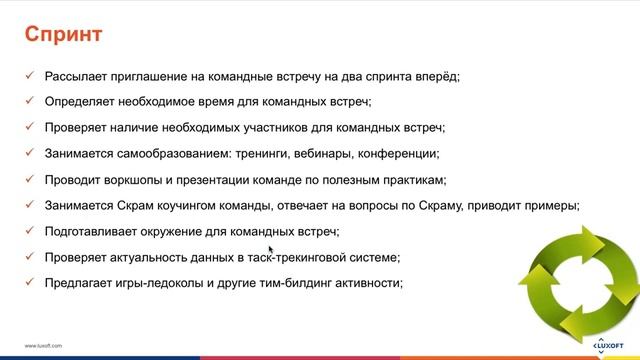 Что делает Скрам Мастер на проекте смотреть онлайн