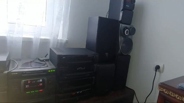обзор музыкальных центров Kenwood RX49,AIWA 999MK2,JVC E95. смотреть онлайн