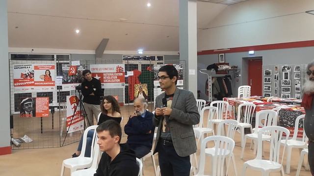 Приветствие коммунистам Франции PCRF от российских товарищей - Элмар Рустамов | 100 лет СССР смотреть онлайн