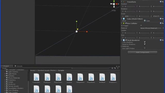 1 урок по созданию игры на движке Unity4 смотреть онлайн