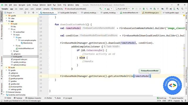 Deploy ML model on firebase смотреть онлайн