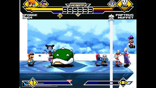 MUGEN Team SMW vs Team UNDERTALE смотреть онлайн