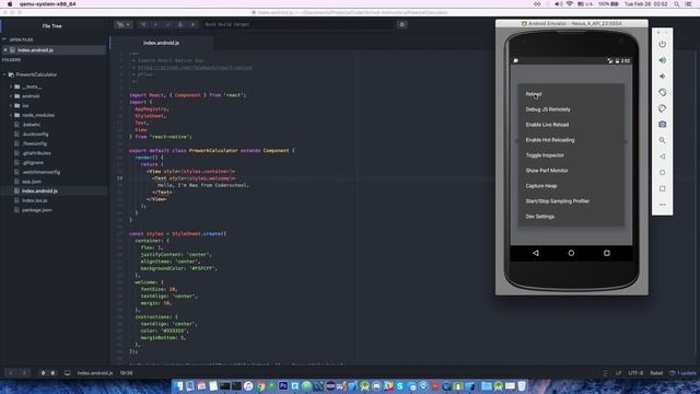 Corderschool - React Native - 3. Init project смотреть онлайн