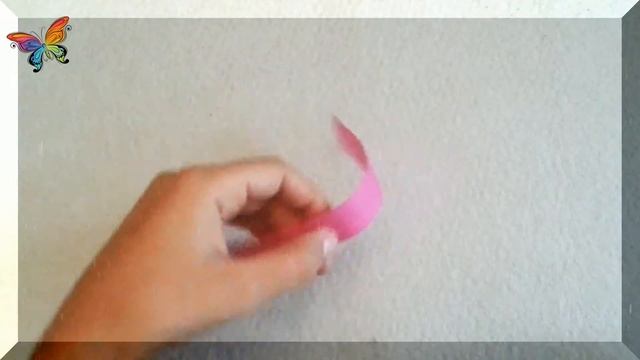 Как сделать аппликацию из цветной бумаги  #DIYpapercraft