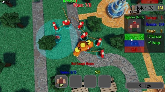Fighter park hard challenge (Adventure Tower Defense) смотреть онлайн