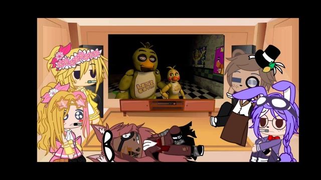 FNAF 1(+ToyChica) React to “Meeting Toy Chica” //FNAFxGC// смотреть онлайн
