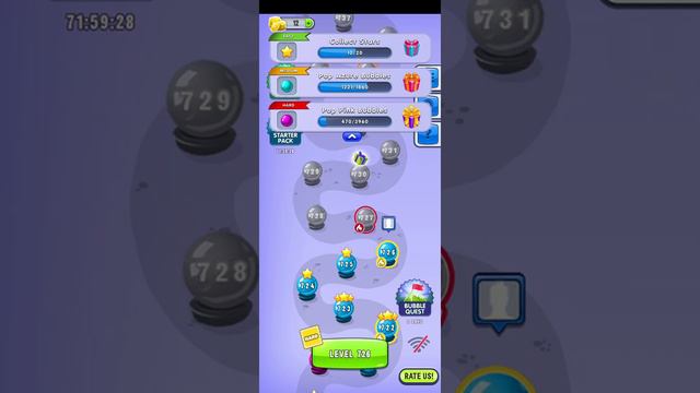 Level 721-728//classic bubble shooter game смотреть онлайн