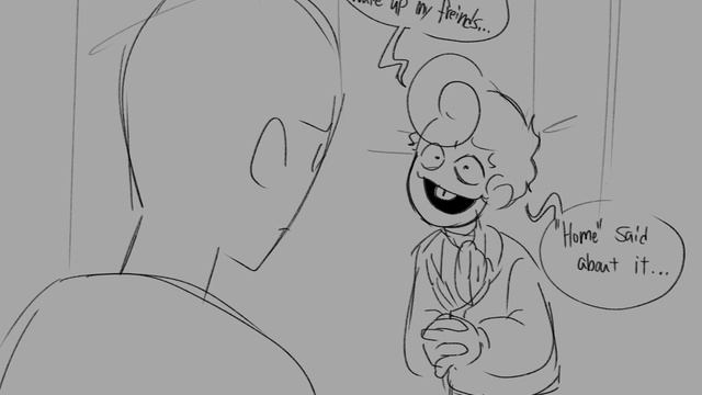 STAY WITH ME.||Welcome Home Comic Dub