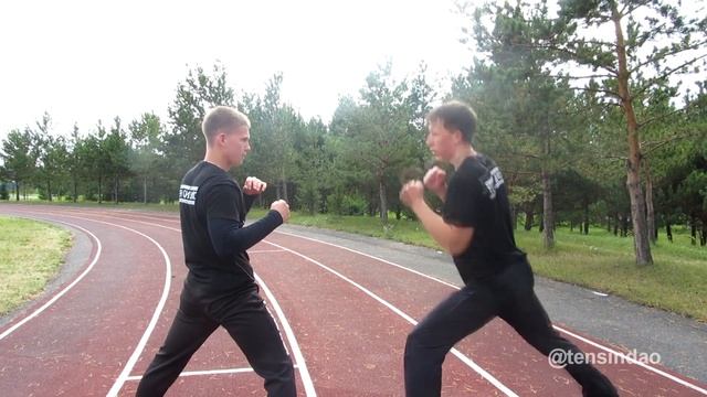 Кунг-фу Тен син дао. Шпаргалка по "кулачному бою". Комбо 1. смотреть онлайн