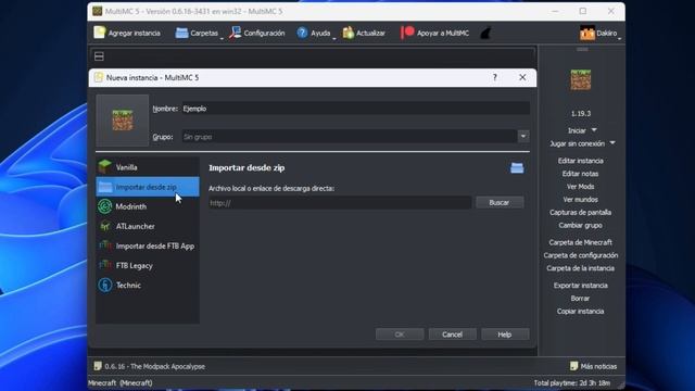 MULTIMC MEJOR ALTERNATIVA A TLAUNCHER BAJO MI OPINIÓN | Sin Virus | Muy Práctico смотреть онлайн
