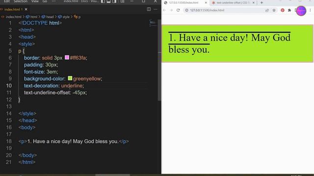 How To Use the text-underline-offset CSS Property смотреть онлайн
